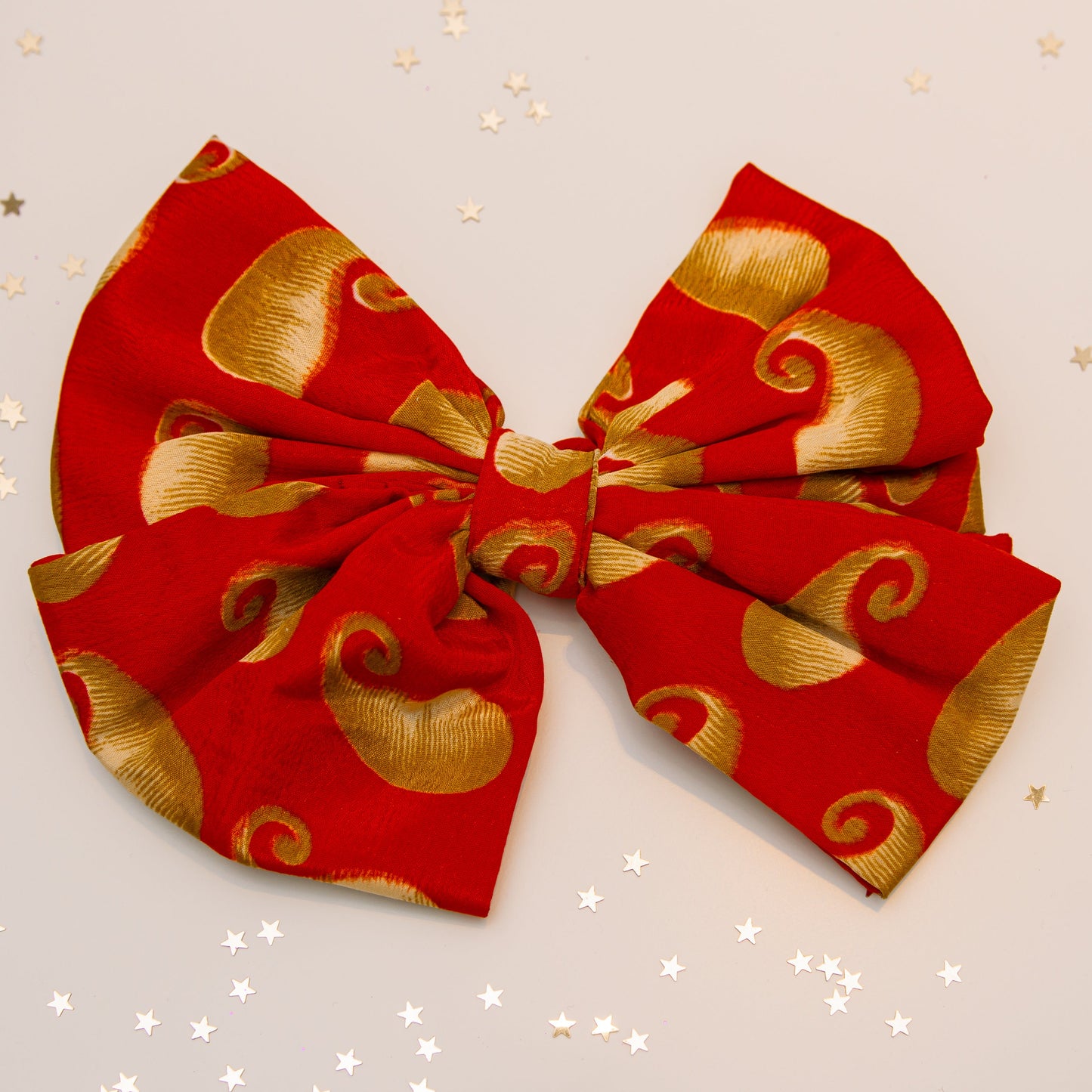 Upcycled Sari Bows
