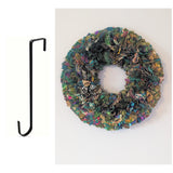Handmade Upcycled Sari Rag Wreath