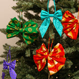 Sari Bow Decorations | Upcycled