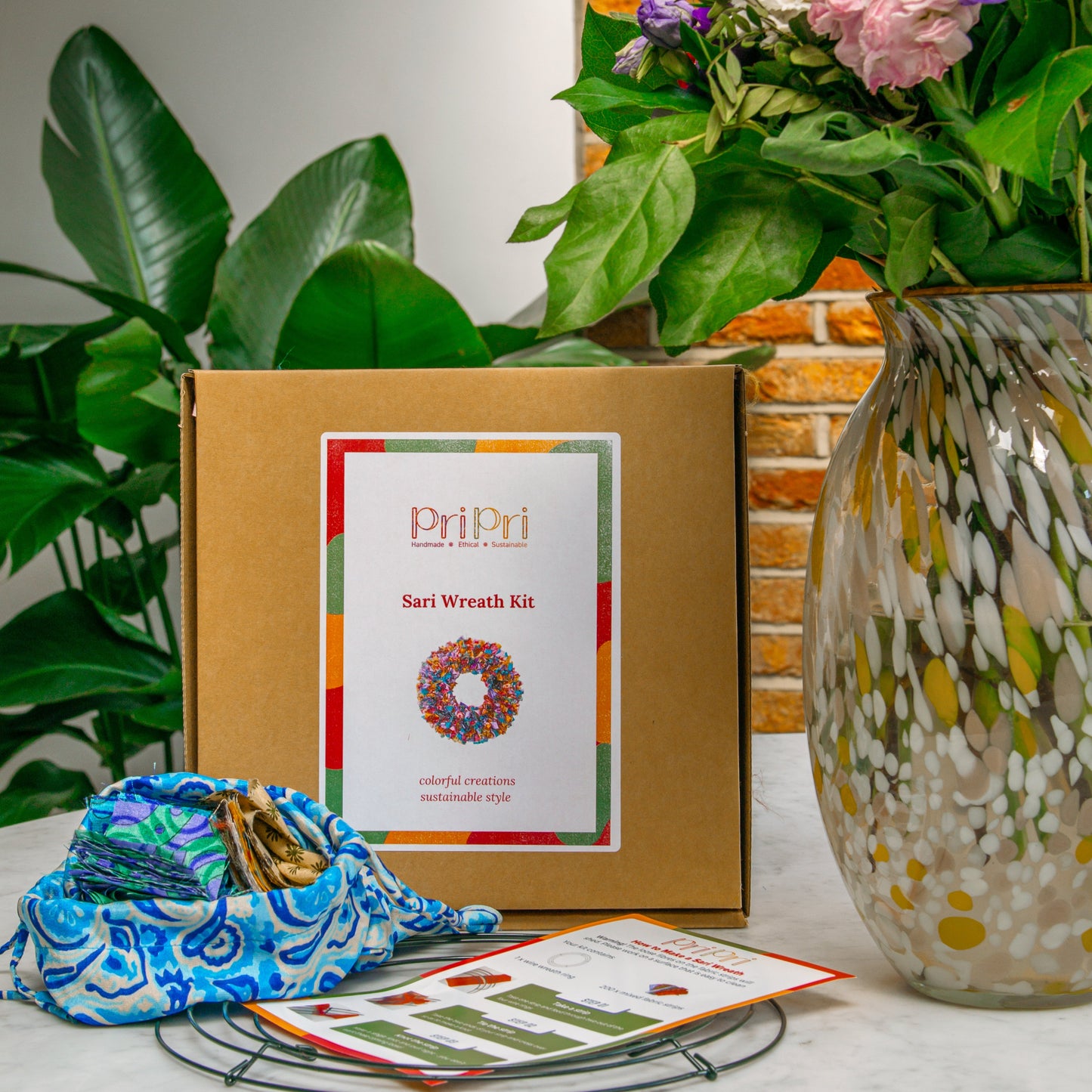 Wreath Kit with contents