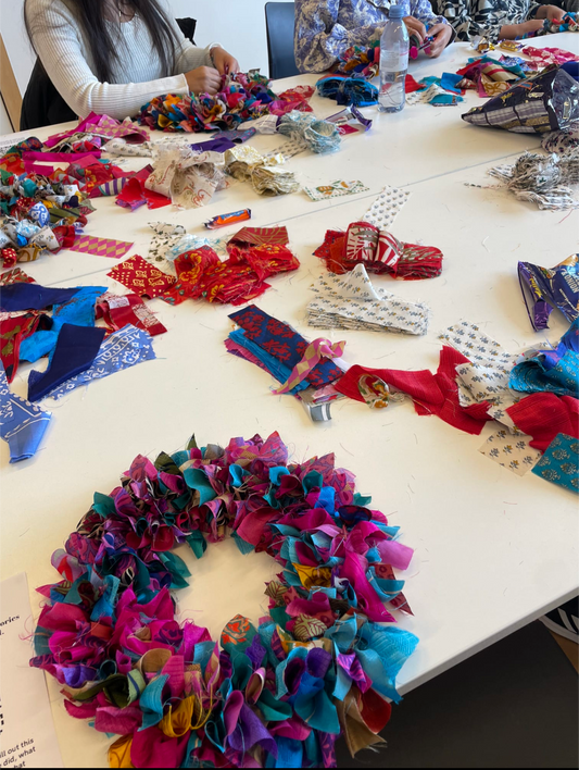 Sari Wreath Workshop