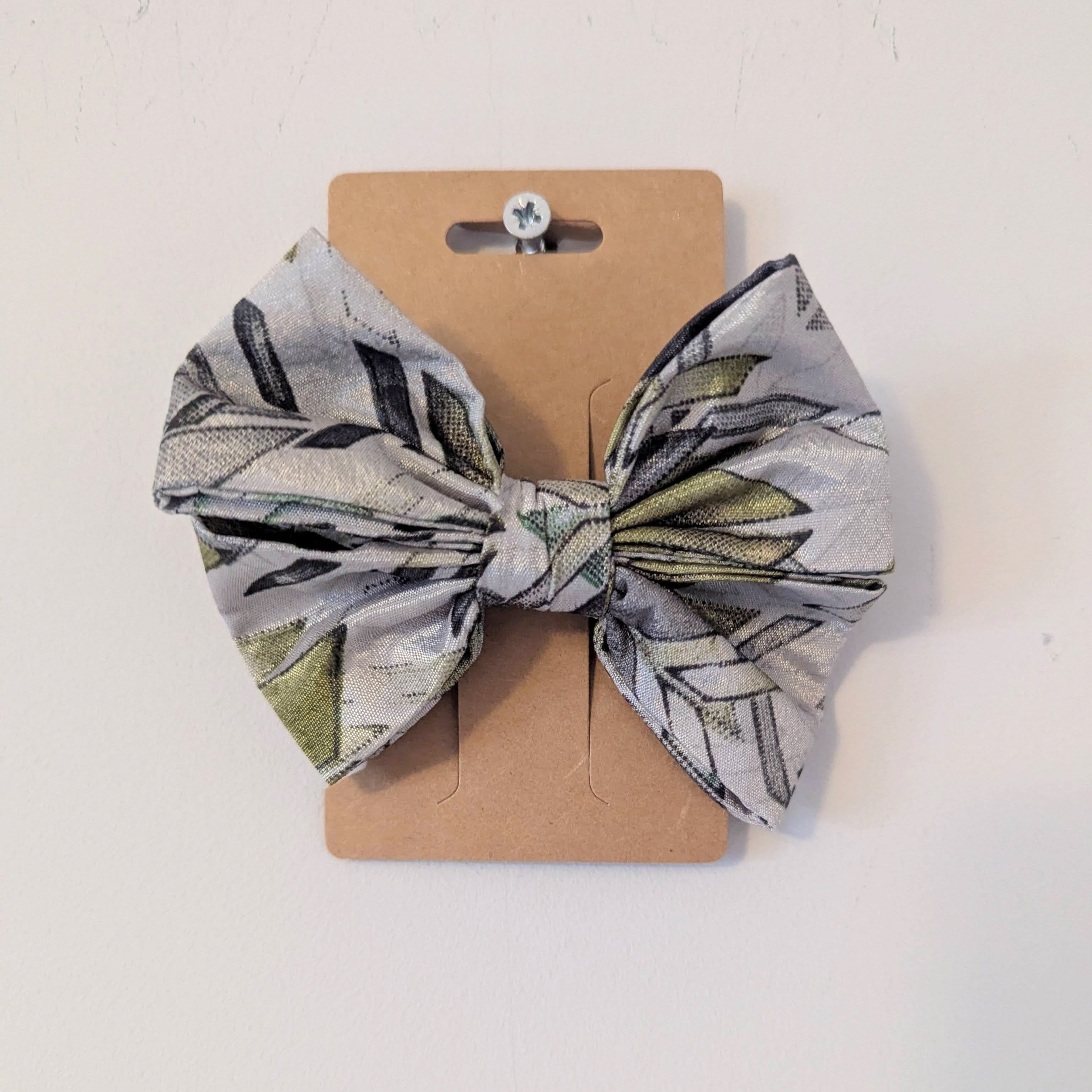 Sari Bow Hair Clips