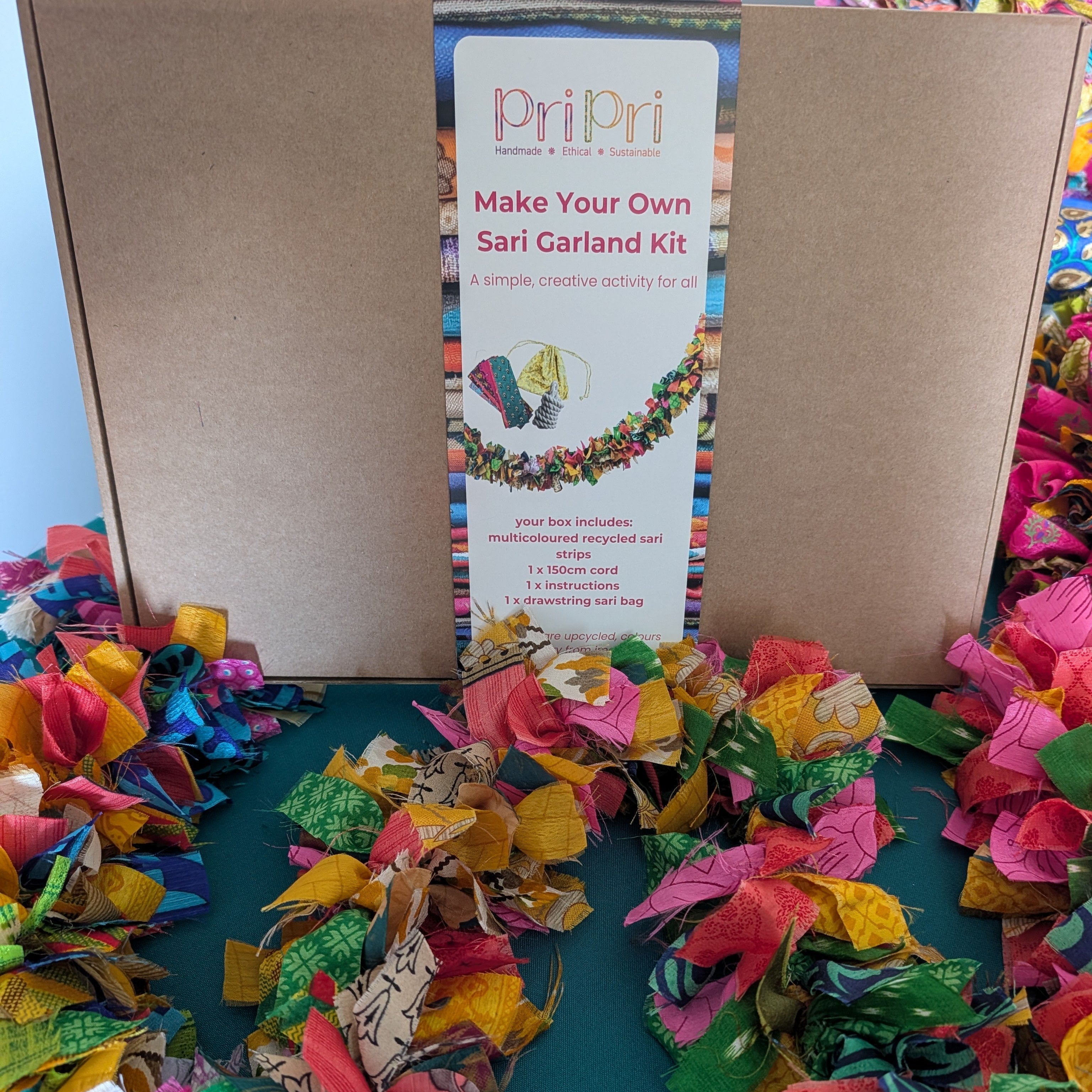 Make Your Own Sari Garland Kit
