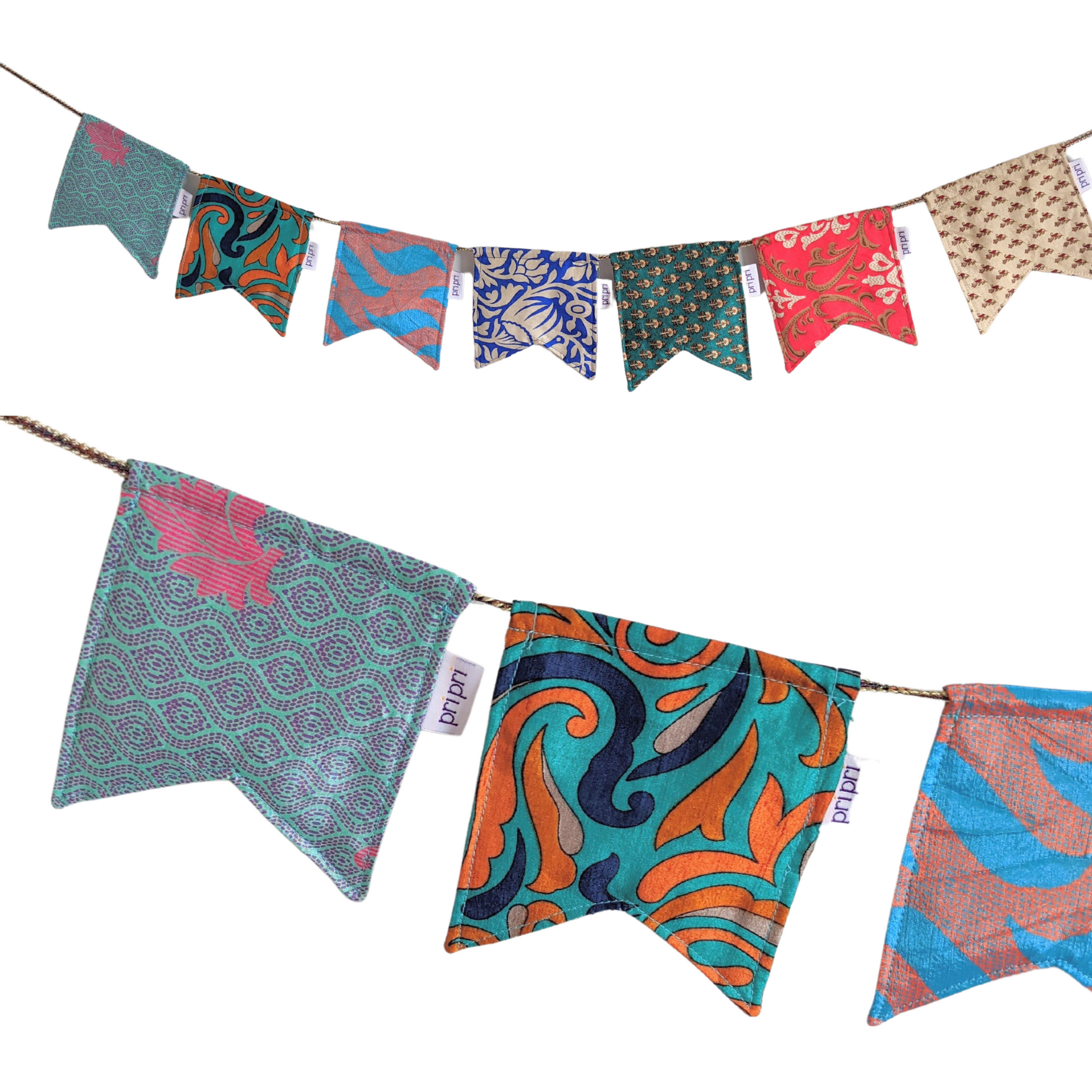Multicoloured Recycled Bunting